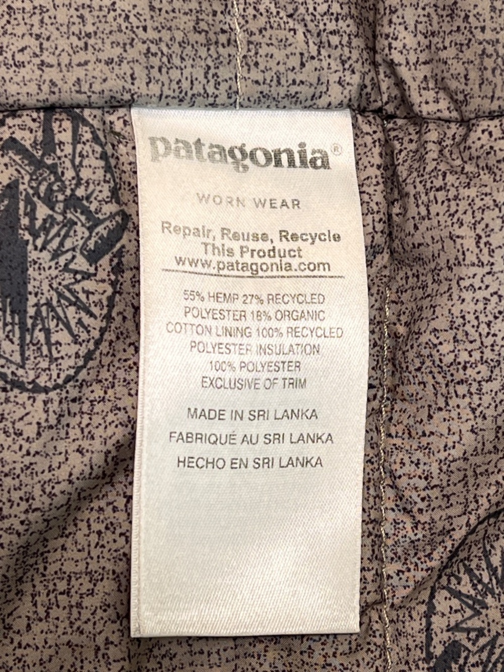 Patagonia Men's XL Iron Forge Relaxed Fit Hemp Canvas Ranch Jacket - Picture 13 of 13